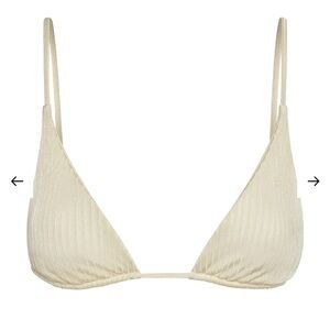 Monday Swimwear Set - Ivory Shiny Rib